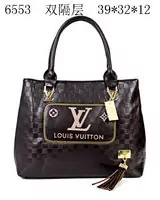 louis vuitton sac femmes 2013 createur double compartihommest handsacs lv6553 noir brun